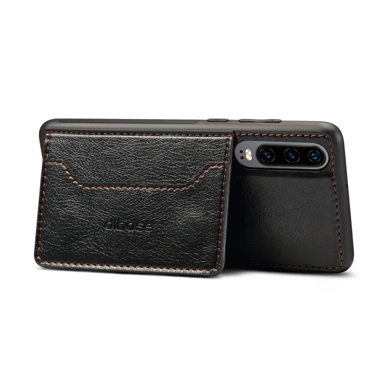 Dibase 2 in 1 Crazy Horse Texture PU Leather Case with Holder & Card Slot For Xiaomi Mi CC9