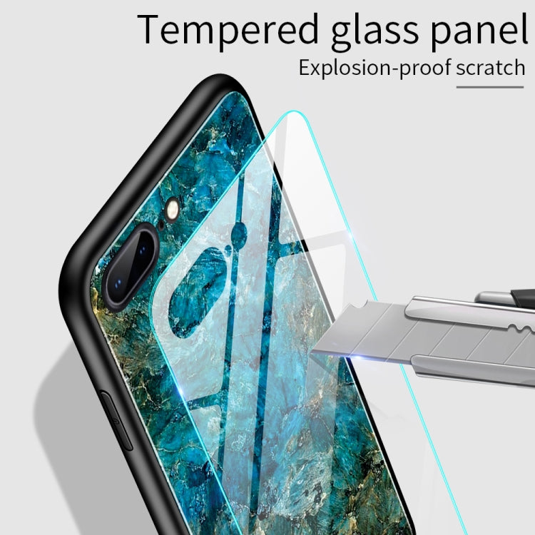 For iPhone SE 2022 / SE 2020 / 8 / 7 Shockproof Tempered Glass + TPU Case