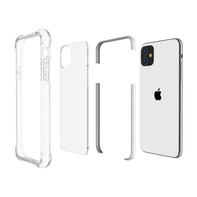 For iPhone 11 Shockproof TPU + Acrylic Protective Case