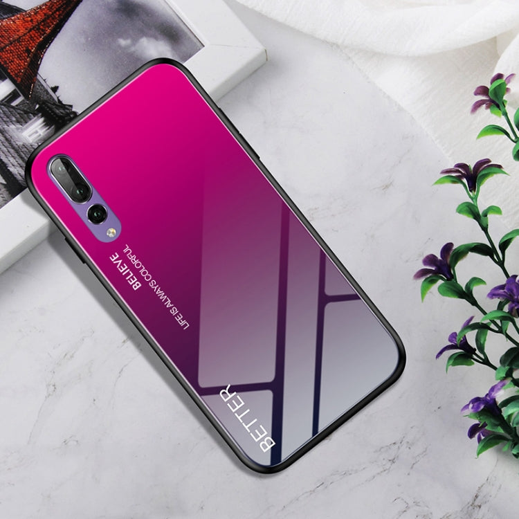 Shockproof Tempered Glass + TPU Case For Huawei P20 Pro