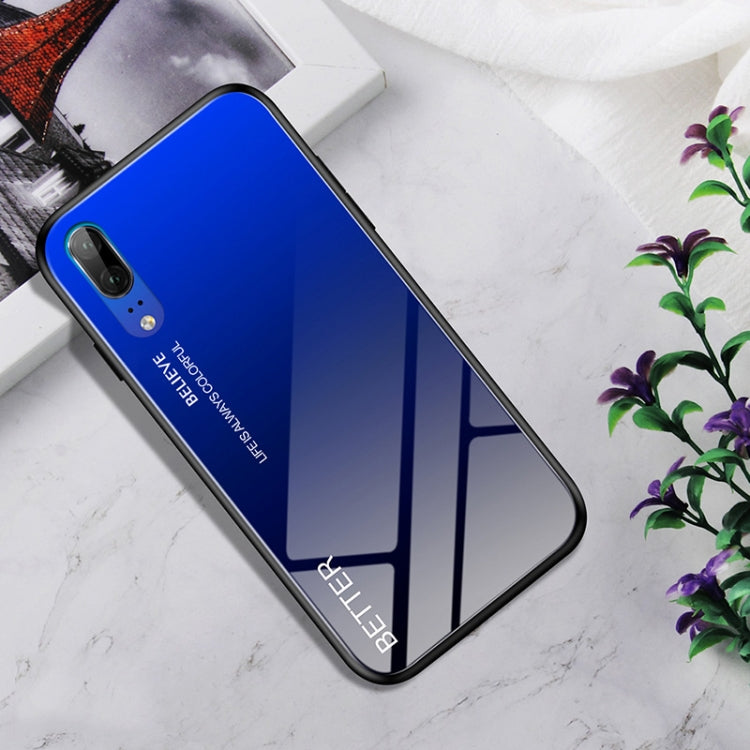Shockproof Tempered Glass + TPU Case For Huawei P20