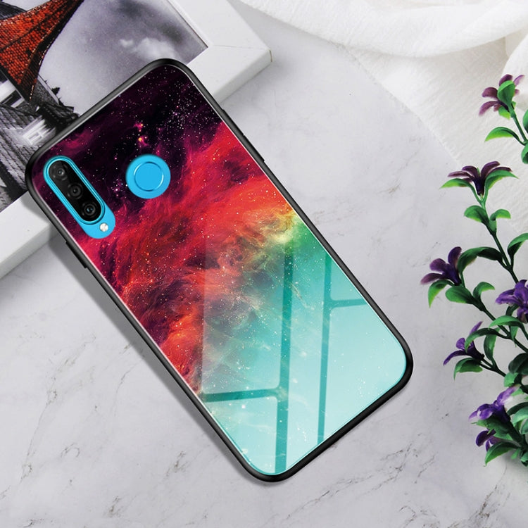 Shockproof Tempered Glass + TPU Case For Huawei P30 Lite