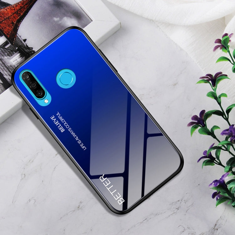 Shockproof Tempered Glass + TPU Case For Huawei P30 Lite