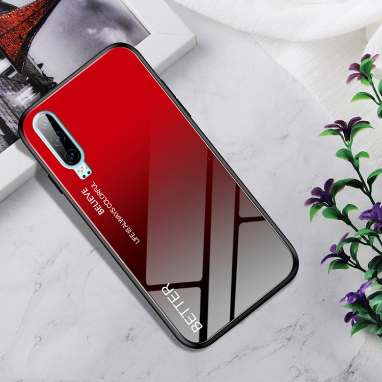 Shockproof Tempered Glass + TPU Case For Huawei P30