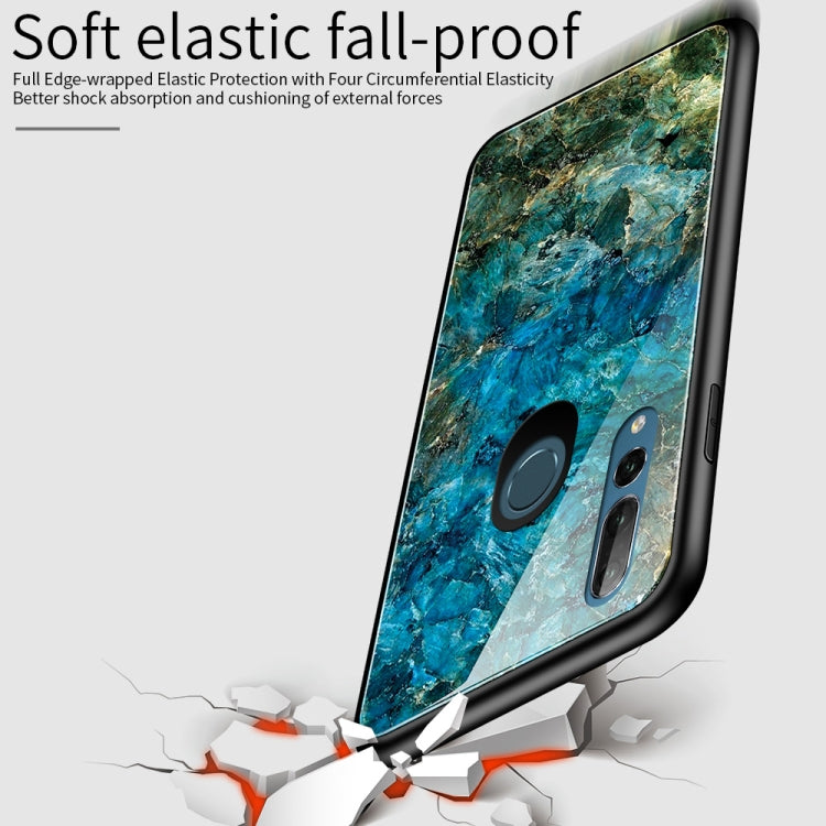Shockproof Tempered Glass + TPU Case For Huawei Y6 Pro 2019 (9e)