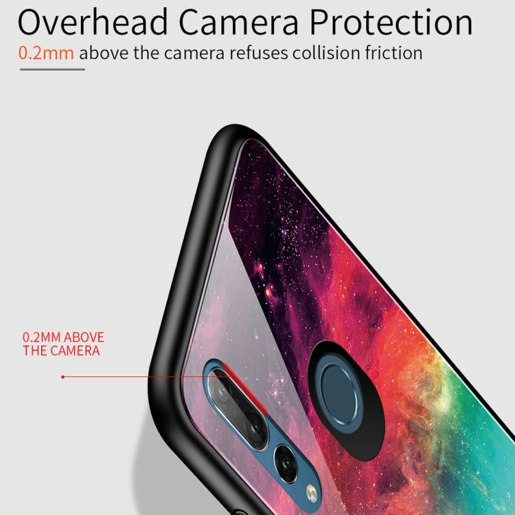 Shockproof Tempered Glass + TPU Case For Huawei Y6 Pro 2019 (9e)