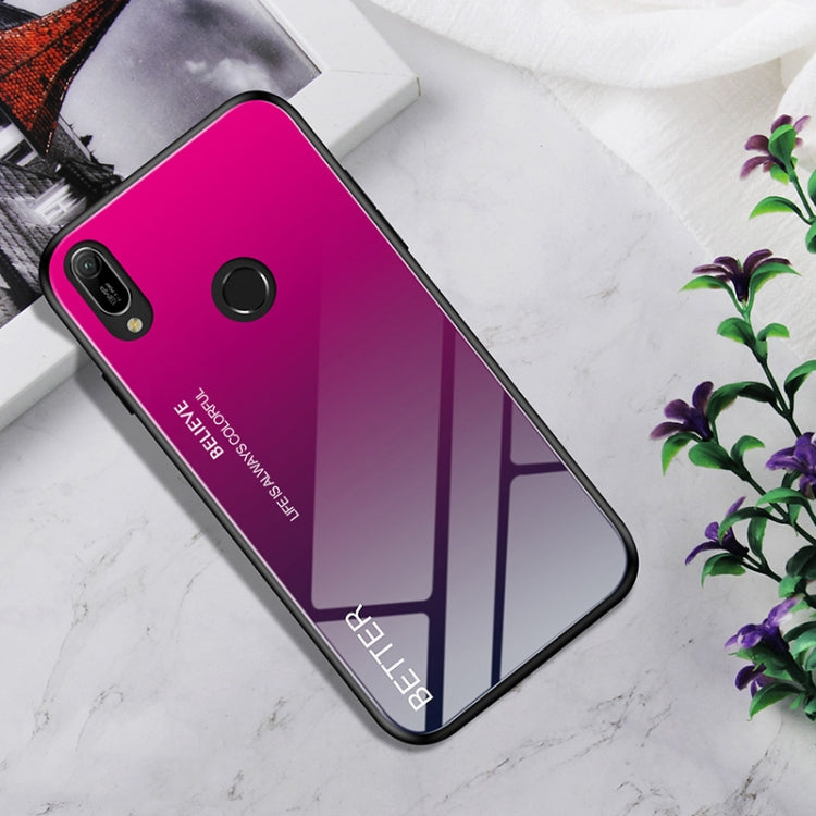 Shockproof Tempered Glass + TPU Case For Huawei Y6 2019 (8A)