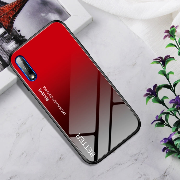 Shockproof Tempered Glass + TPU Case For Huawei Honor 9X