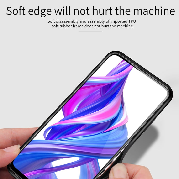 Shockproof Tempered Glass + TPU Case For Huawei Honor 9X