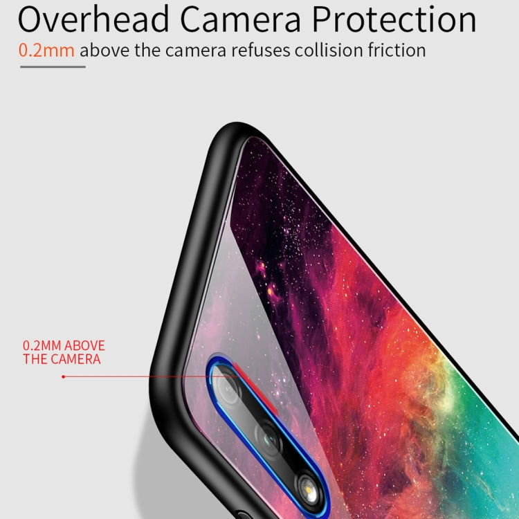 Shockproof Tempered Glass + TPU Case For Huawei Honor 9X Pro