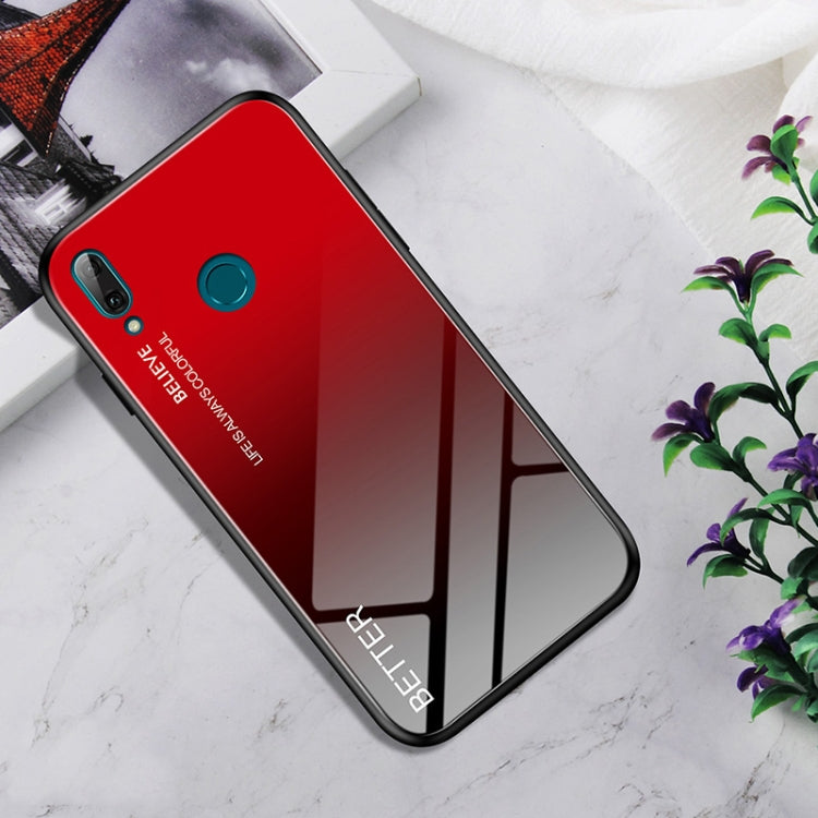 Shockproof Tempered Glass + TPU Case For Huawei Enjoy 9 Plus (Y9 2019)