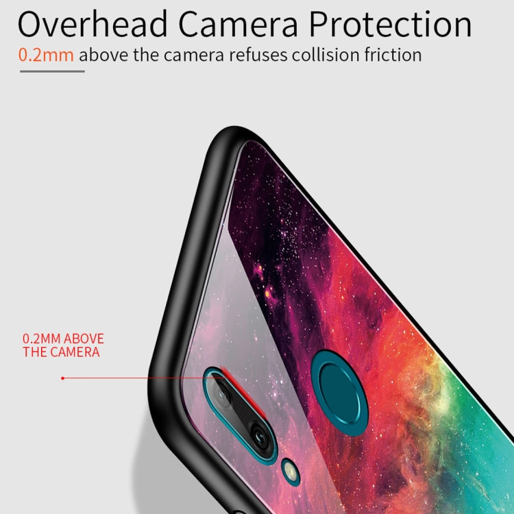 Shockproof Tempered Glass + TPU Case For Huawei Enjoy 9s