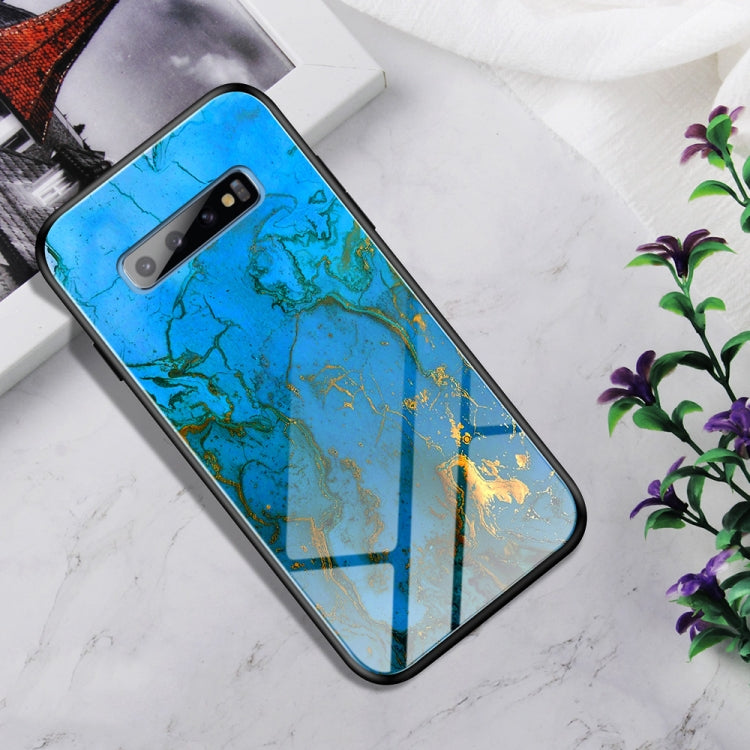 Shockproof Tempered Glass + TPU Case For Galaxy S10+