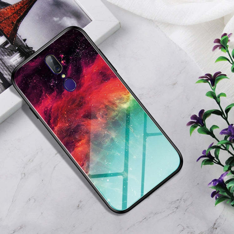 Shockproof Tempered Glass + TPU Case For OPPO A9