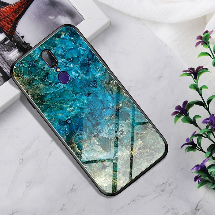 Shockproof Tempered Glass + TPU Case For OPPO A9