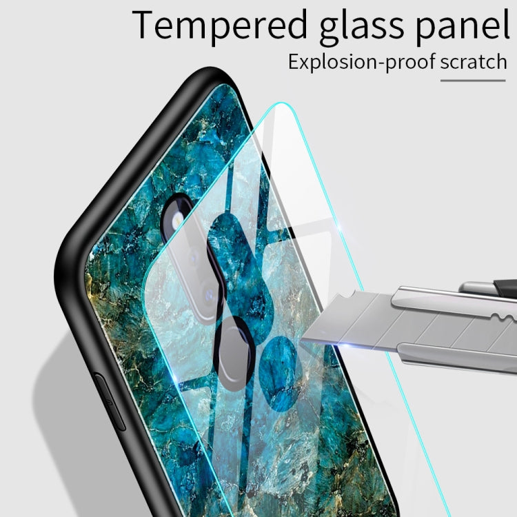 Shockproof Tempered Glass + TPU Case For OPPO A9