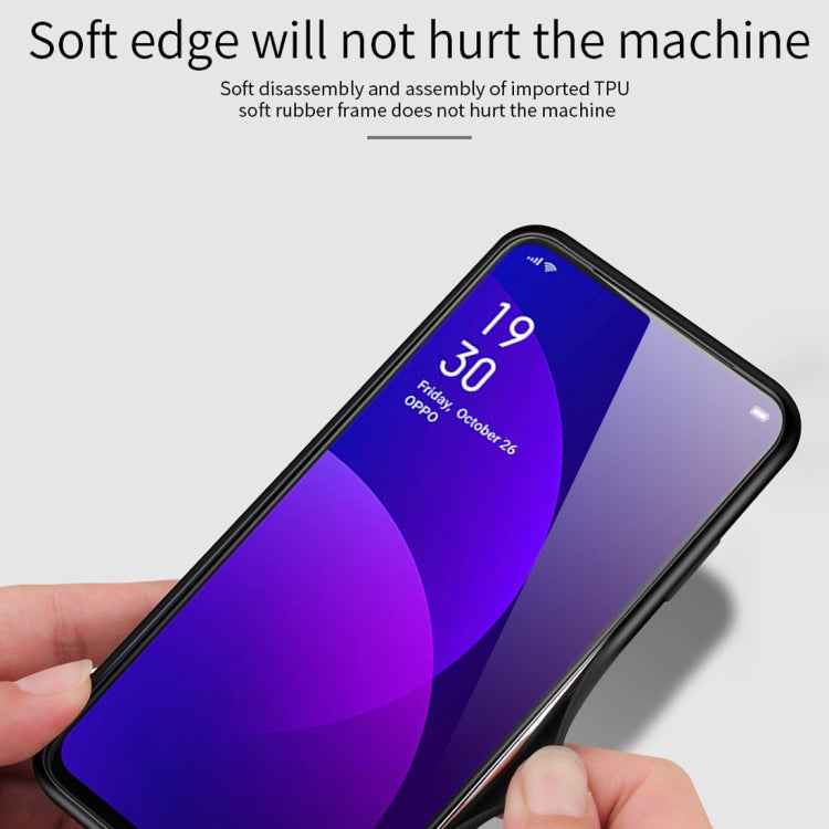 Shockproof Tempered Glass + TPU Case For OPPO A9