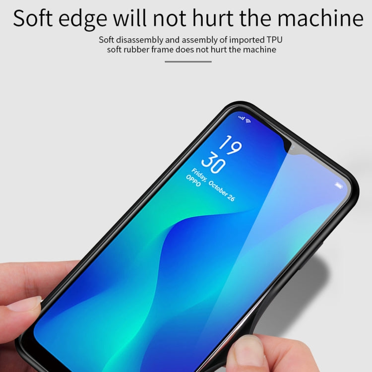 Shockproof Tempered Glass + TPU Case For OPPO A1k