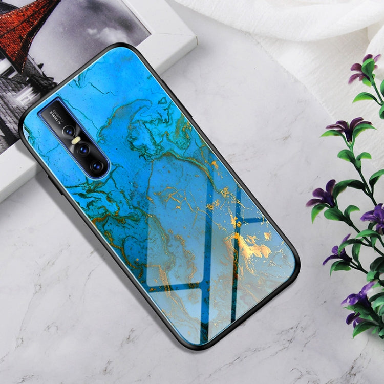 Shockproof Tempered Glass + TPU Case For Vivo V15 Pro
