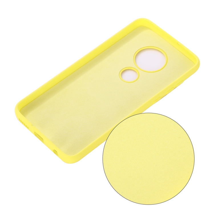 Solid Color Liquid Silicone Shockproof Full Coverage Case For Motorola Moto E5 & G6 Play