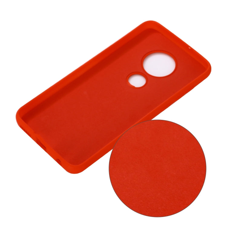 Solid Color Liquid Silicone Shockproof Full Coverage Case For Motorola Moto E5 & G6 Play