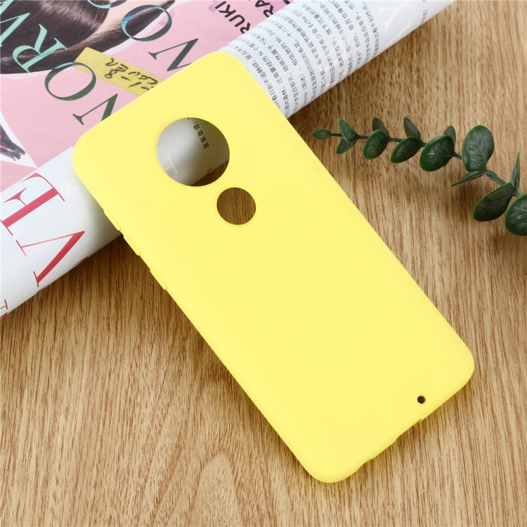 Solid Color Liquid Silicone Shockproof Full Coverage Case For Motorola Moto G7 & G7 Plus