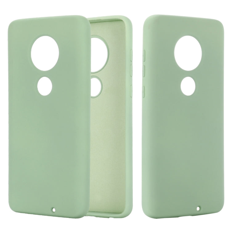 Solid Color Liquid Silicone Shockproof Full Coverage Case For Motorola Moto G7 & G7 Plus