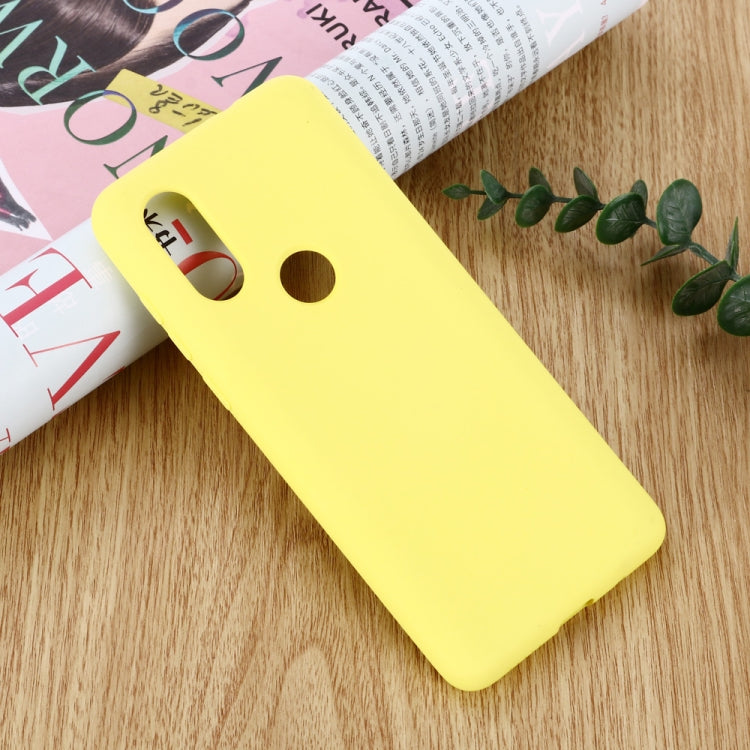 Solid Color Liquid Silicone Shockproof Full Coverage Case For Motorola One (P30 Play)