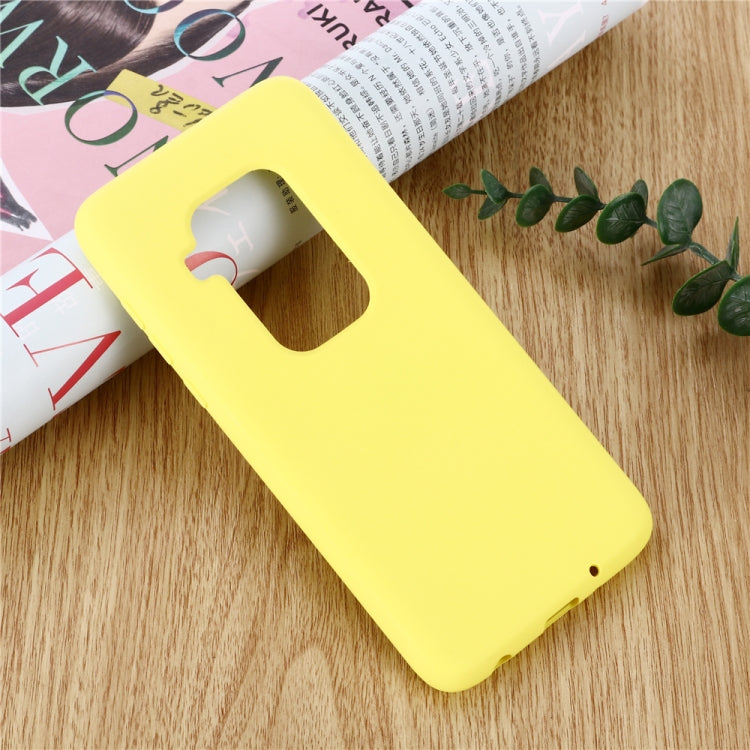 Solid Color Liquid Silicone Shockproof Full Coverage Case For Motorola One Zoom