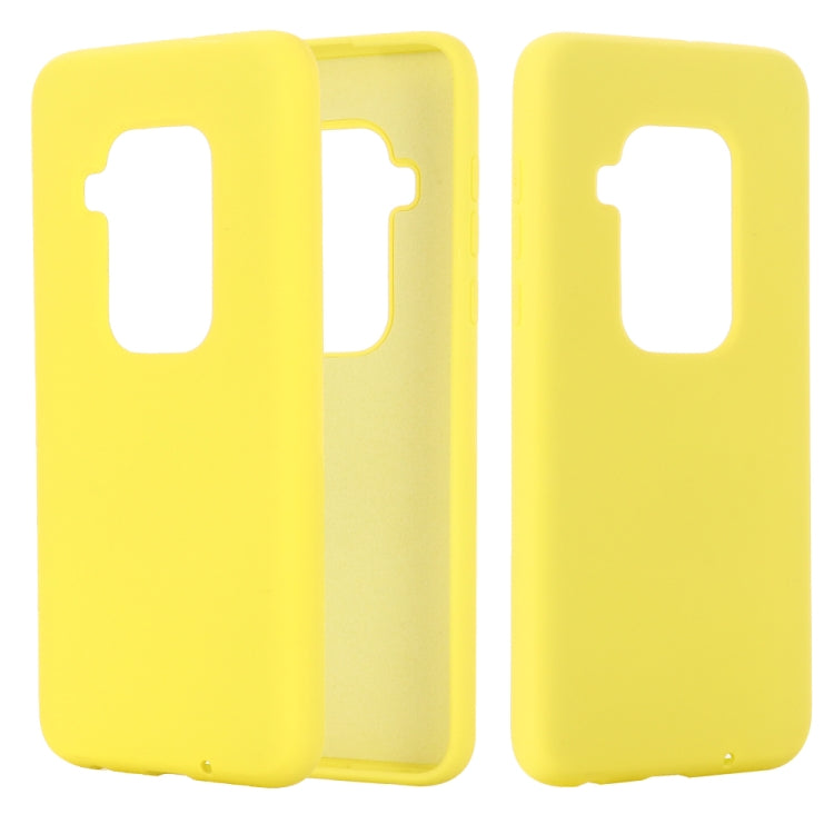 Solid Color Liquid Silicone Shockproof Full Coverage Case For Motorola One Zoom