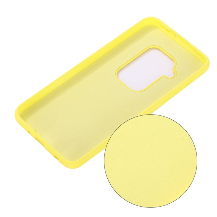Solid Color Liquid Silicone Shockproof Full Coverage Case For Motorola One Zoom