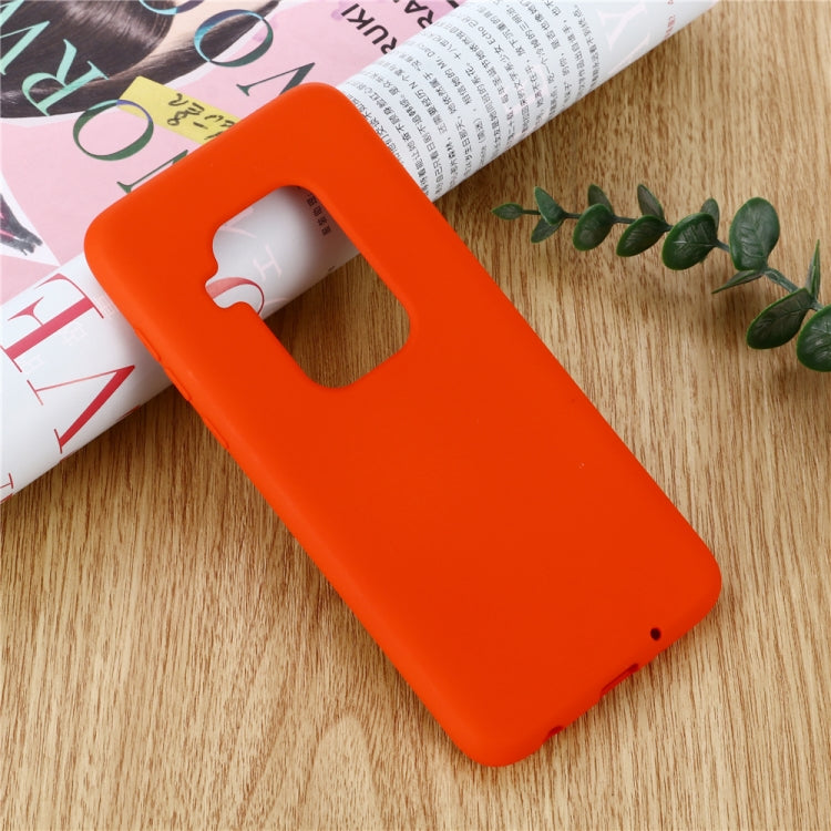 Solid Color Liquid Silicone Shockproof Full Coverage Case For Motorola One Zoom