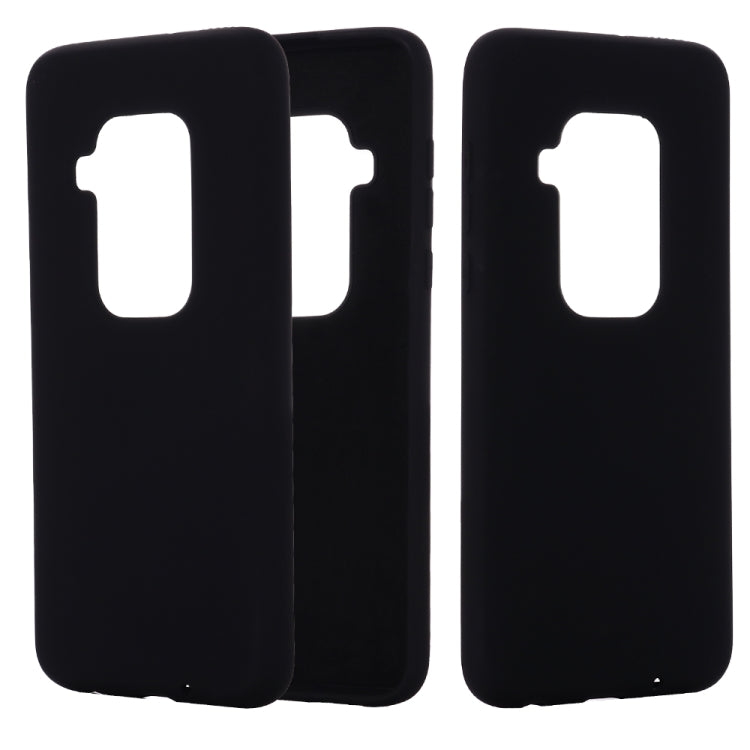 Solid Color Liquid Silicone Shockproof Full Coverage Case For Motorola One Zoom