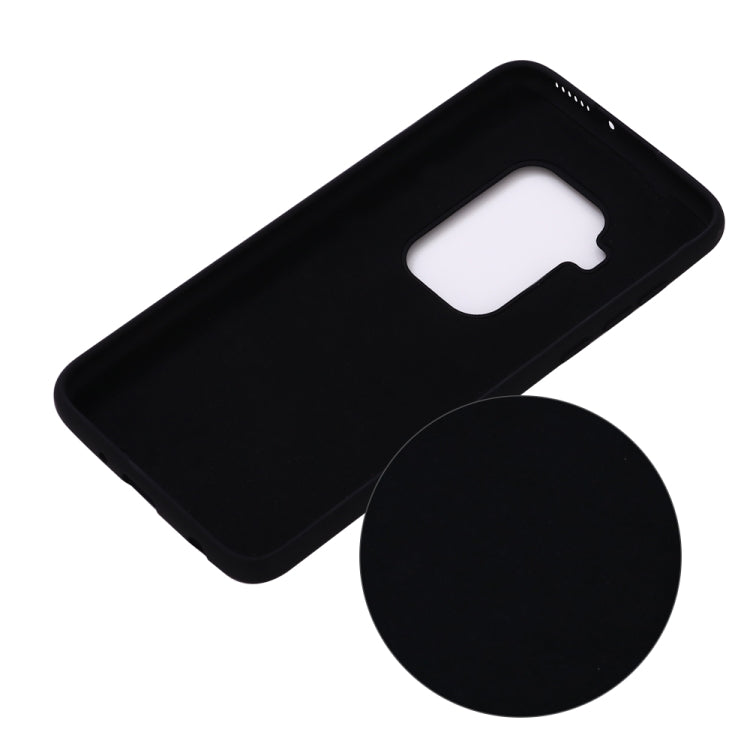 Solid Color Liquid Silicone Shockproof Full Coverage Case For Motorola One Zoom