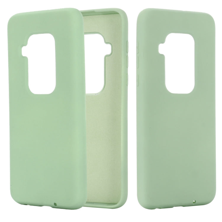 Solid Color Liquid Silicone Shockproof Full Coverage Case For Motorola One Zoom