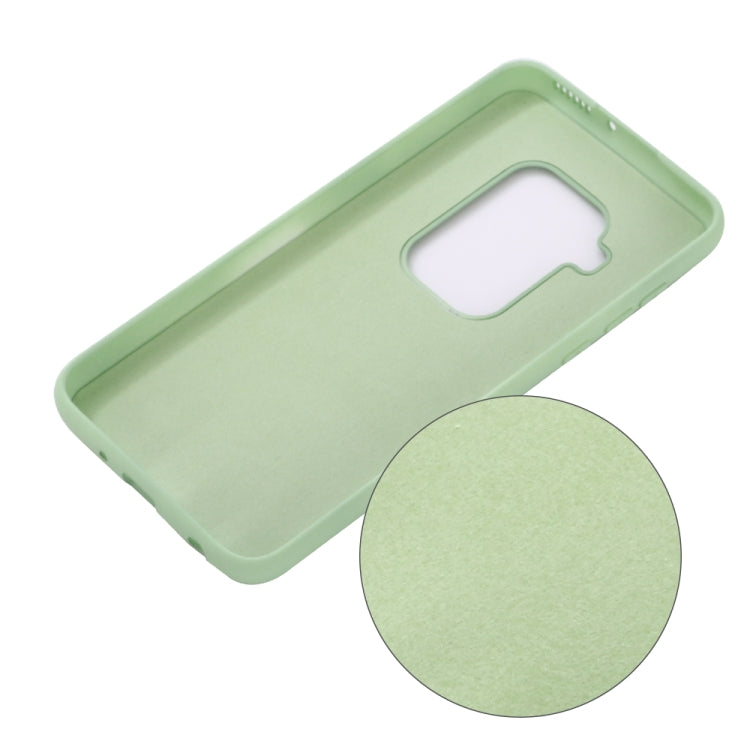 Solid Color Liquid Silicone Shockproof Full Coverage Case For Motorola One Zoom