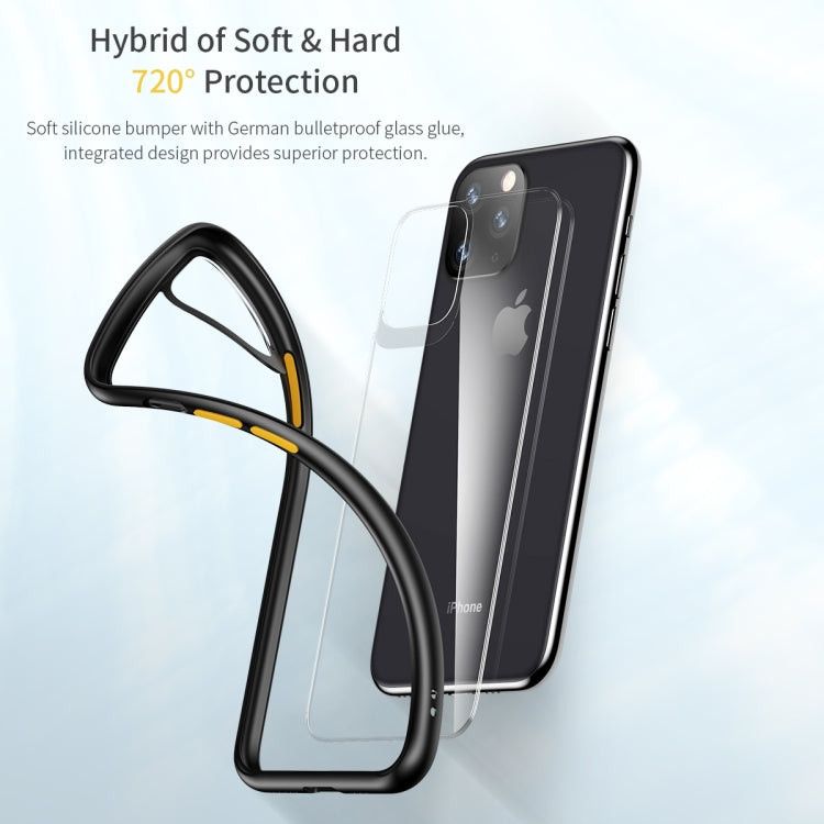 For iPhone 11 Pro Max ROCK Guard Pro Series Shockproof TPU + PC Protective Case