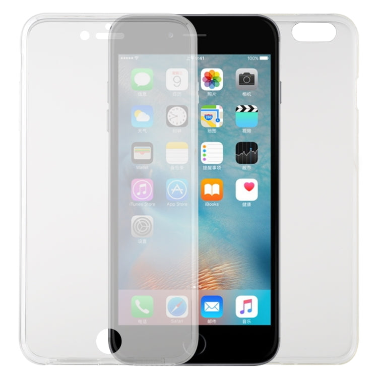 REACH  TPU Ultra-Thin Double-Sided All-Inclusive Transparent Mobile Phone Case for iPhone 7 / 8
