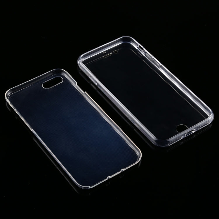REACH  TPU Ultra-Thin Double-Sided All-Inclusive Transparent Mobile Phone Case for iPhone 7 / 8