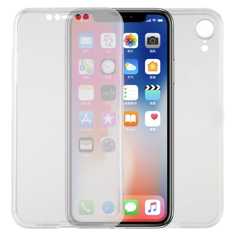 For iPhone XR TPU Ultra-Thin Double-Sided All-Inclusive Transparent Mobile Phone Case