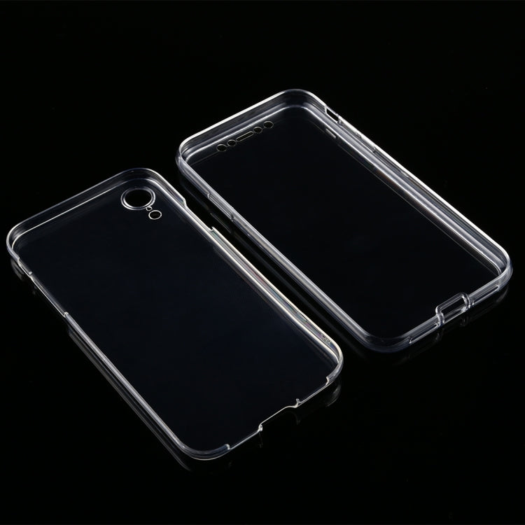 For iPhone XR TPU Ultra-Thin Double-Sided All-Inclusive Transparent Mobile Phone Case