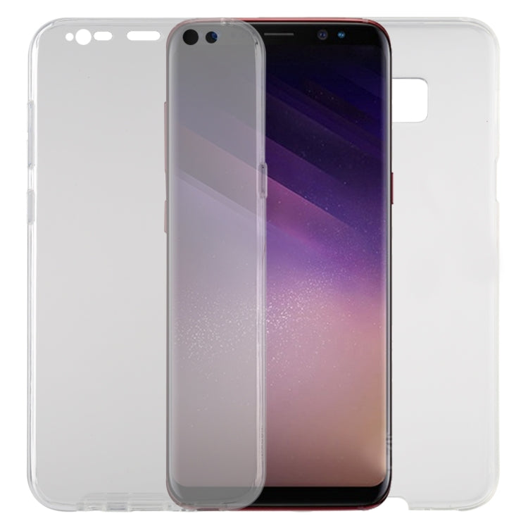 REACH  TPU Ultra-Thin Double-Sided All-Inclusive Transparent Mobile Phone Case for Galaxy S8+