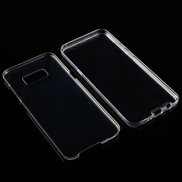 REACH  TPU Ultra-Thin Double-Sided All-Inclusive Transparent Mobile Phone Case for Galaxy S8+