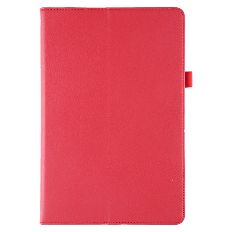 Litchi Texture Horizontal Flip Leather Case with Holder for Huawei MediaPad M6 10.8