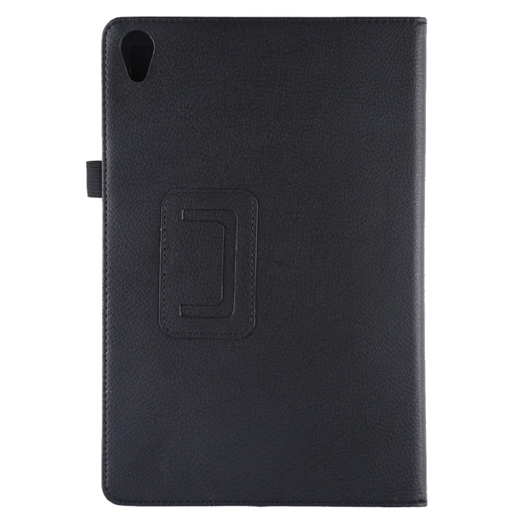Litchi Texture Horizontal Flip Leather Case with Holder for Huawei MediaPad M6 10.8