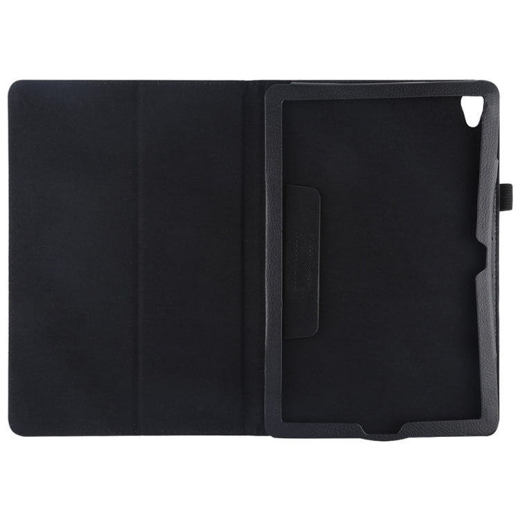 Litchi Texture Horizontal Flip Leather Case with Holder for Huawei MediaPad M6 10.8