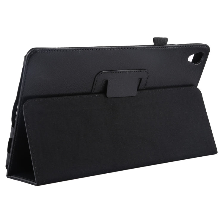 Litchi Texture Horizontal Flip Leather Case with Holder for Huawei MediaPad M6 10.8