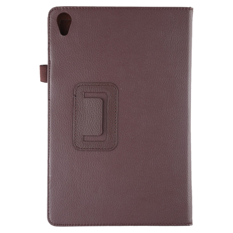 Litchi Texture Horizontal Flip Leather Case with Holder for Huawei MediaPad M6 10.8