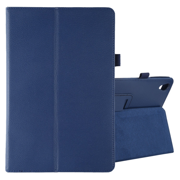 Litchi Texture Horizontal Flip Leather Case with Holder for Huawei MediaPad M6 10.8