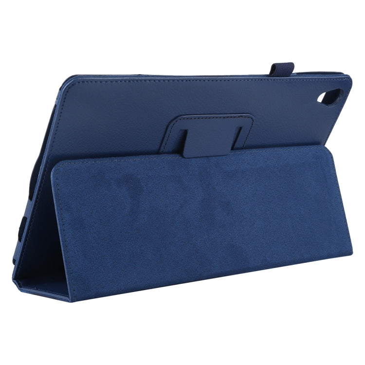 Litchi Texture Horizontal Flip Leather Case with Holder for Huawei MediaPad M6 10.8
